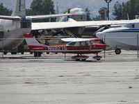 N6927S @ CNO - Wendy Air taxiing past Yank's Air Museum outside display - by Helicopterfriend