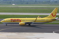 D-ATUE @ EDDL - Tuifly, Boeing 737-8K5, CN: 34686/1903 - by Air-Micha