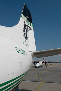 G-LOFC @ LOWW - Atlantic Airlines Lockheed Electra - by Dietmar Schreiber - VAP