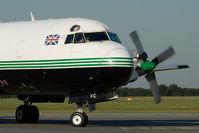 G-LOFC @ LOWW - Atlantic Airlines Lockheed Electra - by Dietmar Schreiber - VAP