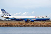 N199UA @ YSSY - At Sydney - by Micha Lueck