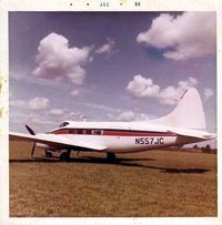 N557JC @ DYL - During better days.  Last flown by me on 21 Aug 1970 - by Les Strouse