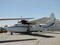N7024S @ CNO - Grumman SA-16B Albatross, redesignated HU-16B in 1962. 51-7195 (c/n G-258) Parked in Yank's Air Museum outside display area, Chino, Ca - by Helicopterfriend