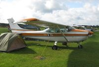 N96418 @ Y50 - Cessna 182Q Skylane in the grass. - by Kreg Anderson