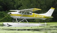 C-GZFM @ 96WI - Sealane 182 moored at Airventure 2010. - by Kreg Anderson