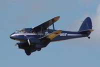 G-AKIF @ EGSH - About to land at Norwich. - by Graham Reeve