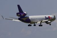 N619FE @ EDDF - on final RW07R