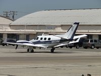 N60RK @ CNO - Parked south of the radio shop - by Helicopterfriend