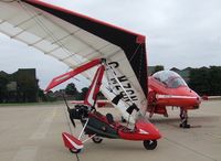G-MZGN - G-MZGN in red arrow trims?? - by Gary Taylor