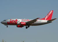 G-CELU @ LEBL - Landing rwy 25R... Now with additional titles... - by Shunn311