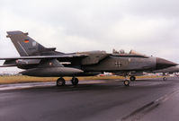 45 55 @ EGDM - Tornado IDS, callsign German Navy 4696, of MFG-2 based at Eggebek on display at the 1990 Boscombe Down Battle of Britain 50th Anniversary Airshow. - by Peter Nicholson