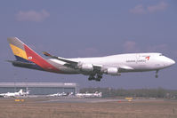 HL7416 @ LOWW - Asiana Boeing 747-400 - by Dietmar Schreiber - VAP