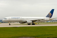 N12125 @ EGCC - Continental's 1998 Boeing 757-224, c/n: 28967 at Manchester UK - by Terry Fletcher