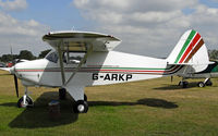 G-ARKP @ EGKH - SHOT AT HEADCORN - by Martin Browne