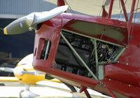 G-ACDC @ EGKH - CLOSE UP OF THE ENGINE - by Martin Browne