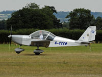 G-CCCO @ EGKH - SHOT AT HEADCORN - by Martin Browne