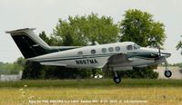 N867MA @ ESN - Coming in for lunch @ ESN.