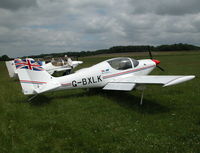 G-BXLK @ EGHP - LIMA KILO WITH PATRIOTIC TAIL FEATHERS - by BIKE PILOT