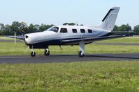 N409CP @ DLZ - Departing Delaware, Ohio - by Bob Simmermon