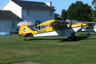 N6QA @ 2D7 - Parked in the grass at the Father's Day breakfast fly-in, Beach City, Ohio. - by Bob Simmermon