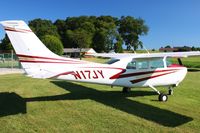 N17JY @ 2D7 - Parked in the grass at the Father's Day breakfast fly-in, Beach City, Ohio.