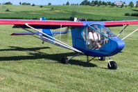 N103HK @ 2D7 - Arriving at the Father's Day breakfast fly-in, Beach City, Ohio. - by Bob Simmermon