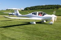 N105MK @ 2D7 - Departing the Father's Day breakfast fly-in, Beach City, Ohio. - by Bob Simmermon