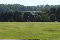 N111GZ @ 2D7 - Arriving at the Father's Day breakfast fly-in, Beach City, Ohio.