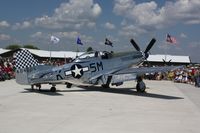 N51BS @ OSH - 1958 North American/aero Classics P-51D, c/n: 44-73822 - by Timothy Aanerud