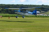 N118TM @ 2D7 - Arriving at the Father's Day breakfast fly-in, Beach City, Ohio.