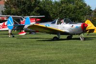 N415F @ 2D7 - Departing the Father's Day breakfast fly-in, Beach City, Ohio.