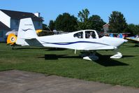 N443MB @ 2D7 - In the grass at the Father's Day breakfast fly-in, Beach City, Ohio. - by Bob Simmermon