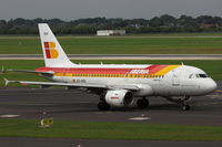 EC-HGS @ EDDL - Iberia, Airbus A318-111, CN: 1180, Aircraft Name: Bardenas Reales - by Air-Micha