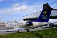 HZ-AFU @ EGGW - Saudi Arabian Special Flight - by Chris Hall