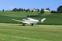 N3771N @ 2D7 - Arriving at the Father's Day breakfast fly-in, Beach City, Ohio. - by Bob Simmermon