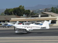 N819VK @ SZP - 2004 Koehn VAN's RV-6A, Lycoming )-360-A1A 180 Hp, landing roll Rwy 22 - by Doug Robertson