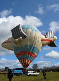 G-OVAA - At the Balloon Fest - Trim Castle Co. Meath
