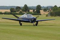 G-NEWT @ EGTH - G-NEWT departing Shuttleworth Military Pagent Air Display August 2010