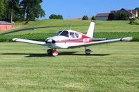 N6234W @ 2D7 - Arriving at Beach City, Ohio during the Father's Day fly-in. - by Bob Simmermon
