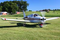 N6234W @ 2D7 - Arriving at Beach City, Ohio during the Father's Day fly-in. - by Bob Simmermon