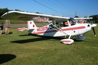 N6397N @ 2D7 - Parked in the grass at Beach City, Ohio during the Father's Day fly-in.