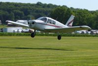 N6511W @ 2D7 - Arriving at Beach City, Ohio during the Father's Day fly-in. - by Bob Simmermon