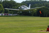 N7031C @ 2D7 - Arriving at Beach City, Ohio during the Father's Day fly-in.