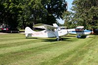 N7507E @ 2D7 - Parked in the grass at Beach City, Ohio during the Father's Day fly-in.