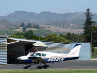 N8291W @ SZP - 1965 Piper PA-28-180 CHEROKEE, Lycoming O&VO-360 180 Hp, taxi - by Doug Robertson