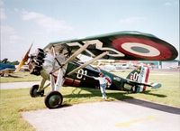 G-AVEB - Morane Saulnier 230 Et2 re-imported to UK on August 2005 and re-registered to original UK G-AVEB. Engine is a Salmson 9Ab 9 cylinder radial producing 230 HP - by Thomas Leaver