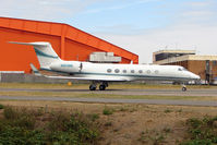 N653MK @ EGGW - 2008 Gulfstream Aerospace GV-SP (G550), c/n: 5211 at Luton - by Terry Fletcher