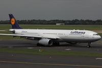 D-AIKC @ EDDL - Lufthansa, Airbus A330-343X, CN: 579, Name: Hamm - by Air-Micha
