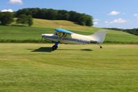 N9125E @ 2D7 - Arriving at Beach City, Ohio during the Father's Day fly-in.