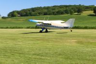 N9125E @ 2D7 - Arriving at Beach City, Ohio during the Father's Day fly-in.